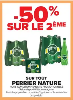 Carrefour Contact PERRIER NATURE Sur tout offre