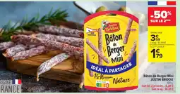 Carrefour Contact JUSTIN BRIDOU Bâton de Berger Mini offre