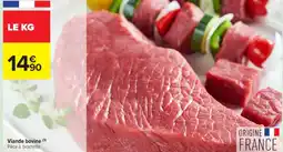 Carrefour Contact Viande bovine offre