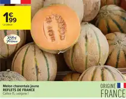 Carrefour Contact Melon charentais jaune reflets de france offre