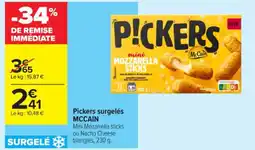 Carrefour Contact MCCAIN Pickers surgelés offre