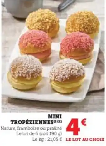 U Express Mini tropéziennes offre