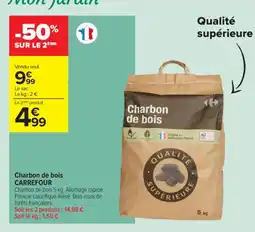 Carrefour Contact Charbon de bois carrefour offre