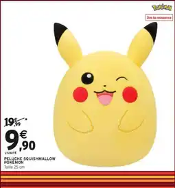 Intermarché Hyper POKÉMON Peluche squishmallow offre
