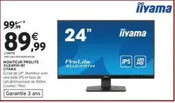 Intermarché Hyper IIYAMA Moniteur prolite xu2491h-b1 offre