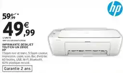 Intermarché Hyper HP Imprimante deskjet tout-en-un 2810e offre