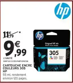 Intermarché Hyper HP Cartouche encre couleurs 305 offre