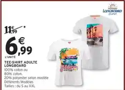 Intermarché Hyper LONGBOARD Tee-shirt adulte offre