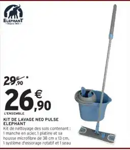 Intermarché Hyper ELEPHANT Kit de lavage neo pulse offre