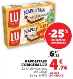 U Express Napolitain l'original lu offre