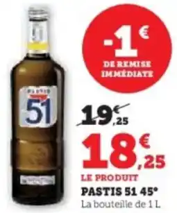 U Express Pastis 51 45° offre