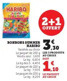 U Express Bonbons summer haribo offre