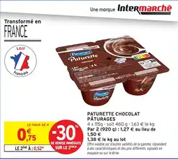 Intermarché Hyper Paturette chocolat pâturages offre