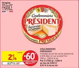 Intermarché Hyper Coulommiers président offre