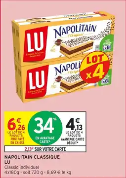 Intermarché Hyper Napolitain classique lu offre