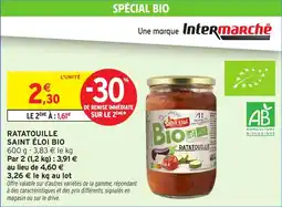 Intermarché Hyper Ratatouille saint éloi bio offre