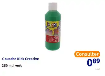 Action Gouache kids creative offre