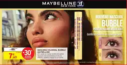 Intermarché Hyper Mascara colossal bubble maybelline offre