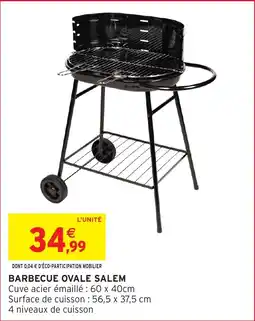 Intermarché Hyper Barbecue ovale salem offre