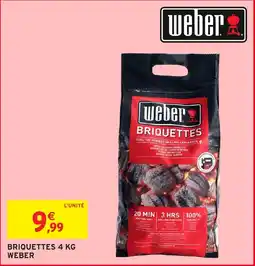 Intermarché Hyper Briquettes weber offre