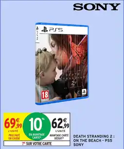 Intermarché Hyper Death stranding 2: on the beach PS5 sony offre
