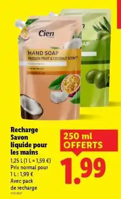 Lidl Cien Hand Soap offre