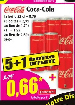 Norma COCA-COLA offre