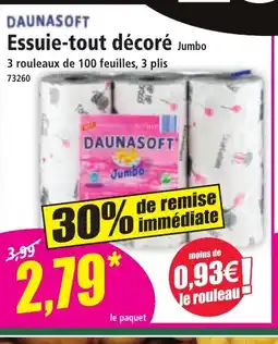 Norma DAUNASOFT Essuie-tout décoré offre