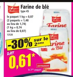 Norma Farine de ble offre