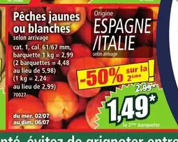 Norma Pêches jaunesSocquettes, 20 paires ou blanches offre