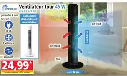 Norma Ventilateur tour 45 W offre