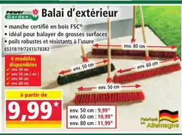 Norma Balai d'extérieur offre