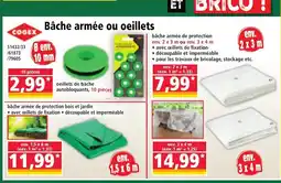 Norma Bâche armée ou oeillets offre
