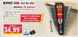 Norma KRAFT XXL Set de clés mixtes offre