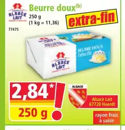 Norma ALSACE LAIT Beurre doux offre