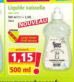 Norma Liquide vaisselle offre