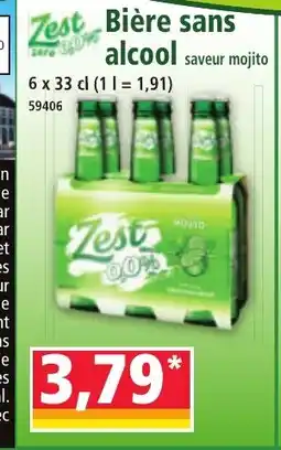 Norma ZEST Bière sans alcool offre