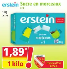 Norma ERSTEIN Sucre en morceaux offre