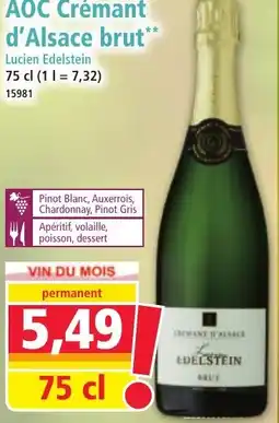 Norma AOC Crémant d'Alsace brut offre