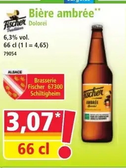 Norma Bière ambrée offre