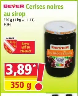 Norma BEYER Cerises noires au sirop offre