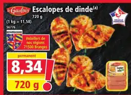 Norma Escalopes de dinde offre