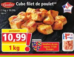 Norma LE GAULOIS Cube filet de poulet offre