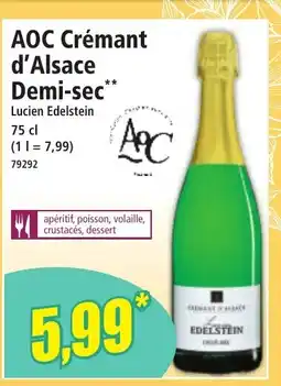 Norma AOC Crémant d'Alsace Demi-sec offre
