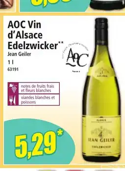 Norma AOC Vin d'Alsace Edelzwicker offre