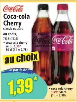 Norma COCA-COLA Cherry offre