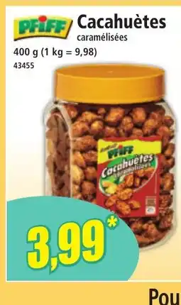 Norma PFIFF Cacahuètes offre