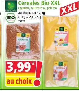 Norma Céréales Bio XXL offre