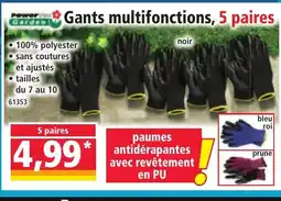 Norma Gants multifonctions, 5 paires offre