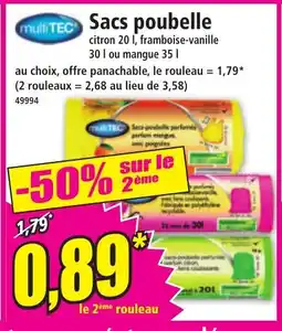 Norma MULTITEC Sacs poubelle offre